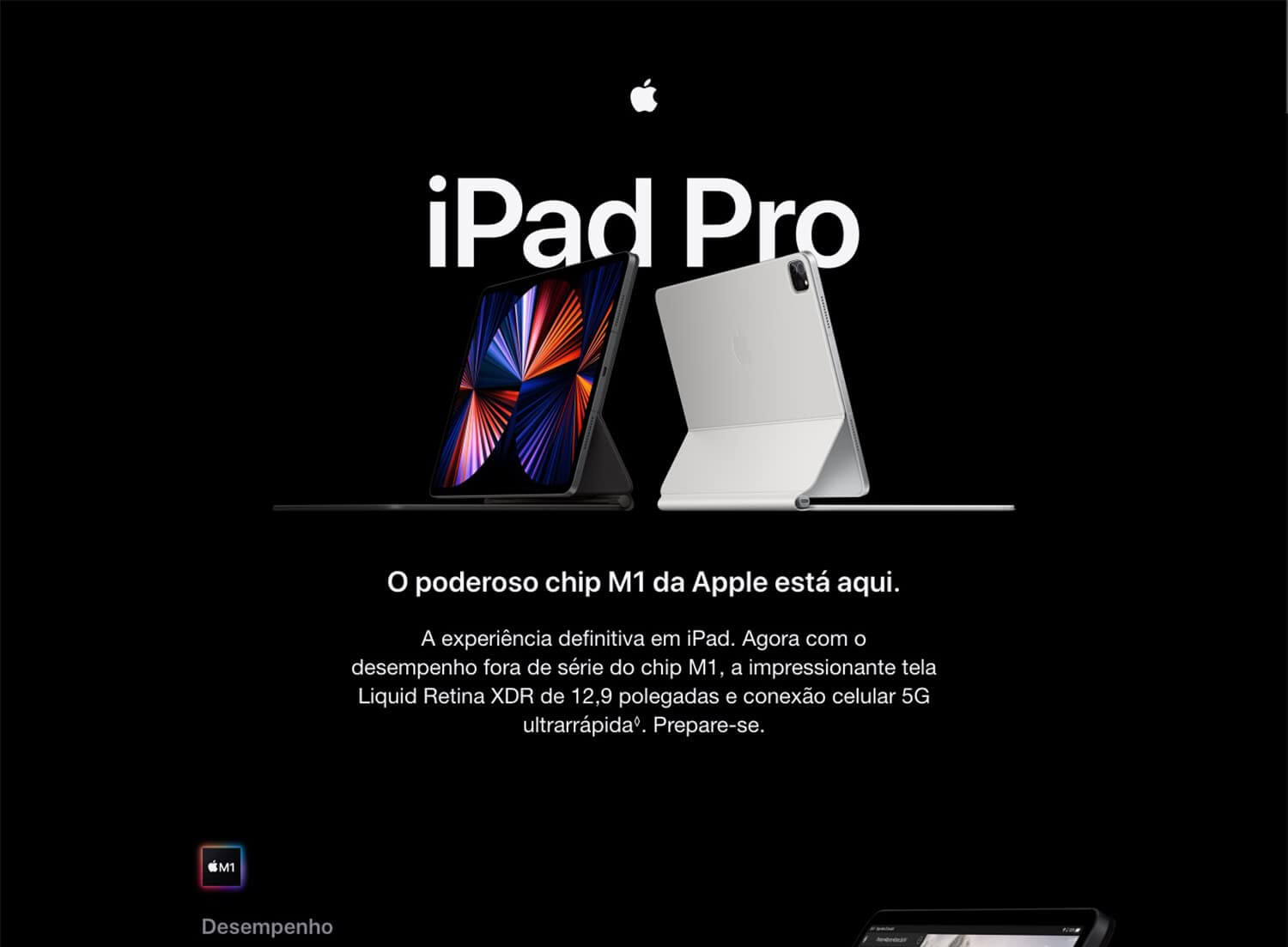 iPad Pro 6 geração 12.9 polegadas